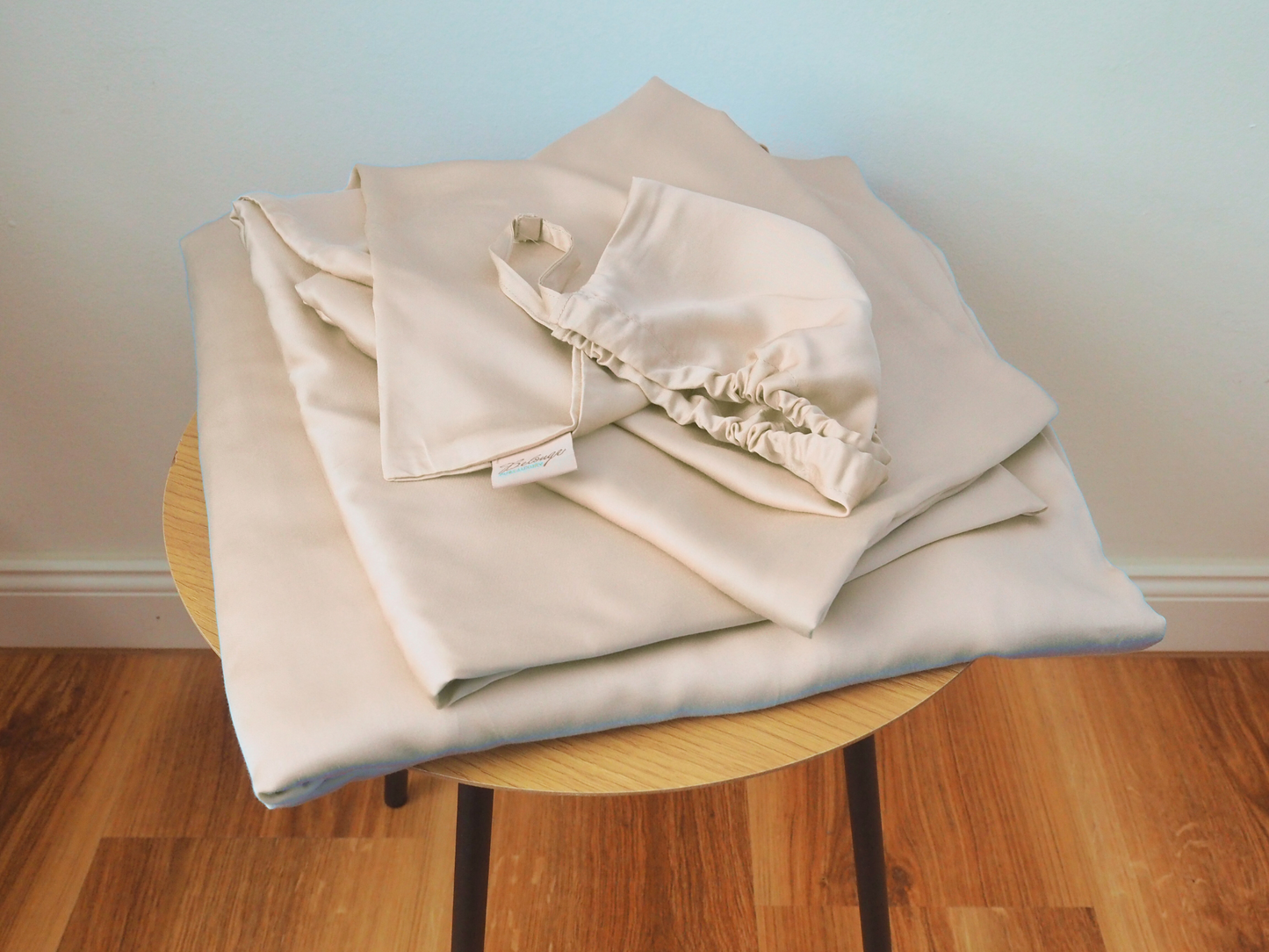 Kopfkissenbezug Bambus-Lyocell: Beige