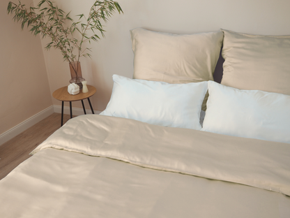 Kopfkissenbezug Bambus-Lyocell: Beige